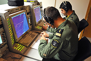 NATO AWACS conducts networked training missions